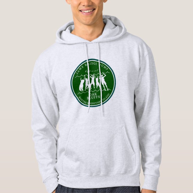 Pont Saut ! Sweat - shirt à capuche de la vigne de (Devant)