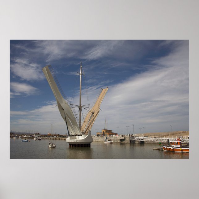 Pont y Ddraig bridge posters. Poster (Front)