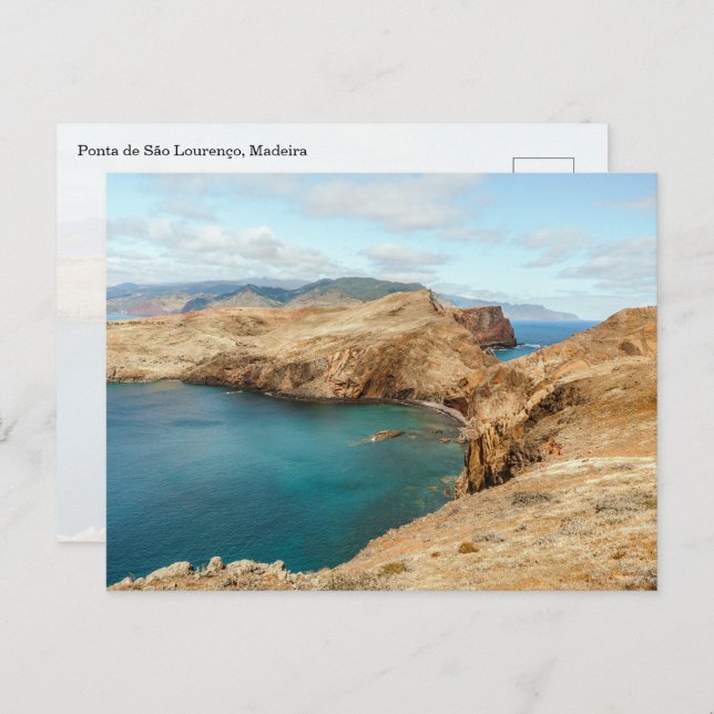 Ponta de São Lourenço Madeira View Postcard (Front/Back)