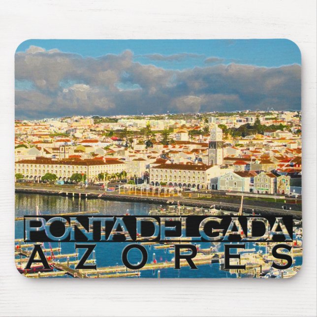 Ponta Delgada Mouse Pad (Front)