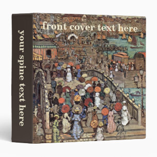 Ponte Della Paglia, Venice by Maurice Prendergast Binder