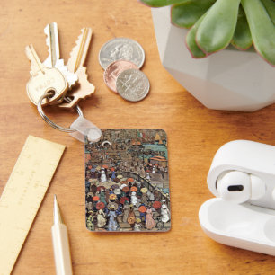 Ponte Della Paglia, Venice by Maurice Prendergast Keychain