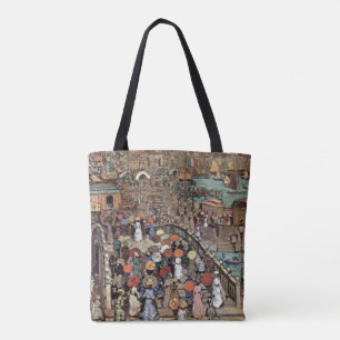 Ponte Della Paglia, Venice by Maurice Prendergast Tote Bag