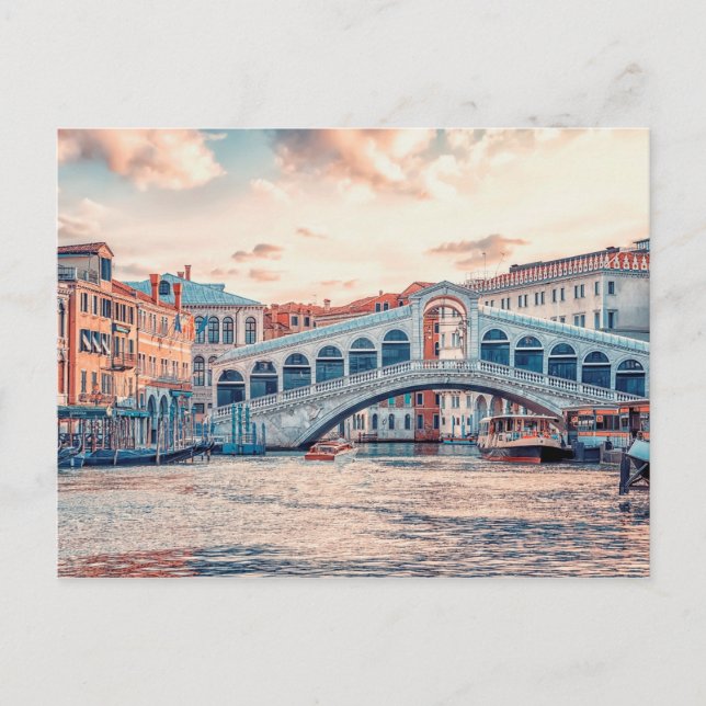 Ponte di Rialto Postcard (Front)