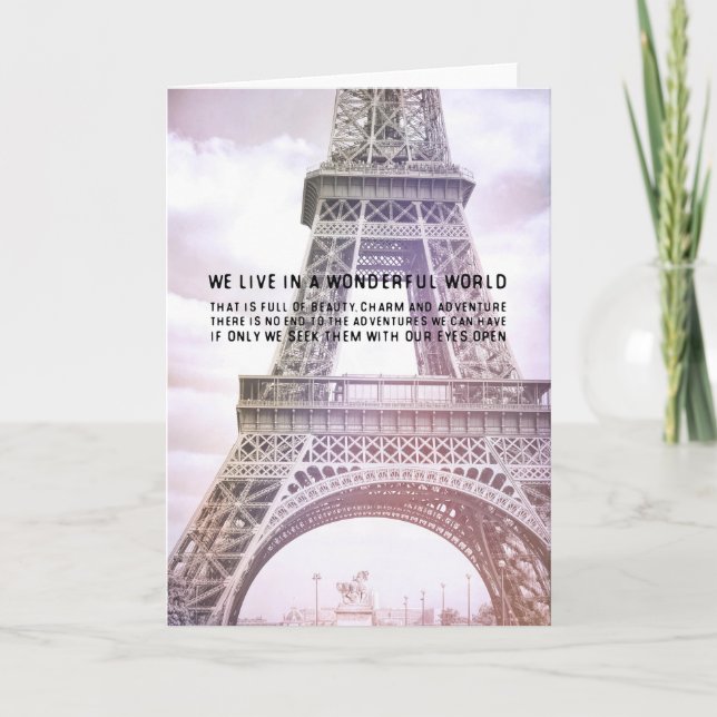 PONTE D'LENA Greeting Card (Front)