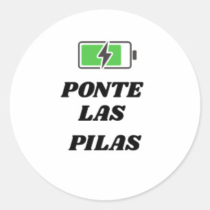 PONTE LAS PILAS STICKERS