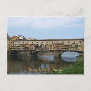 Ponte Vecchio Bridge Postcard