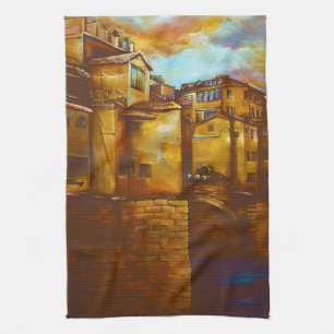 Ponte Vecchio, Firenze Kitchen Towel