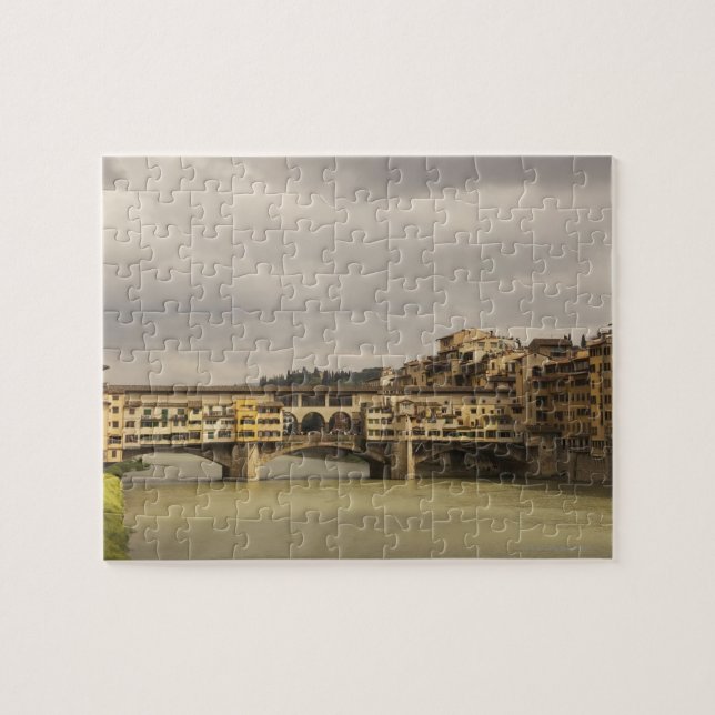 Ponte Vecchio Florence Italy Jigsaw Puzzle (Horizontal)