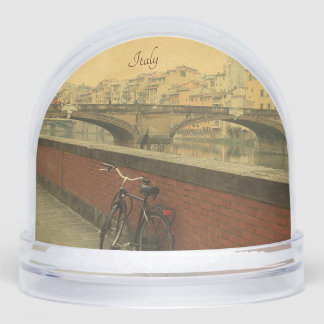 Ponte Vecchio Florence Italy | Vintage Travel  Snowglobe