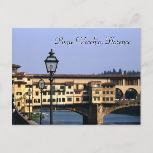 Ponte Vecchio, Florence   Postcard