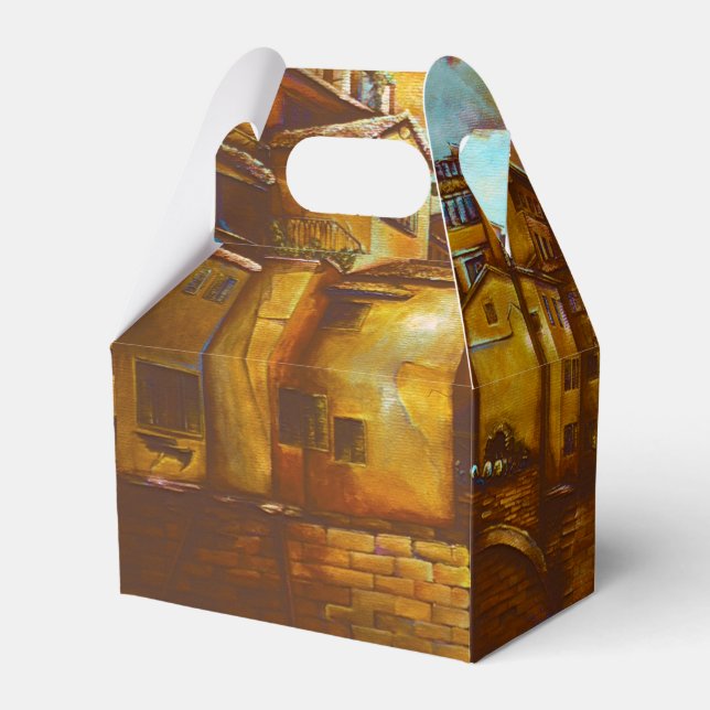 Ponte Vecchio, Italy Favor Box (Front Side)