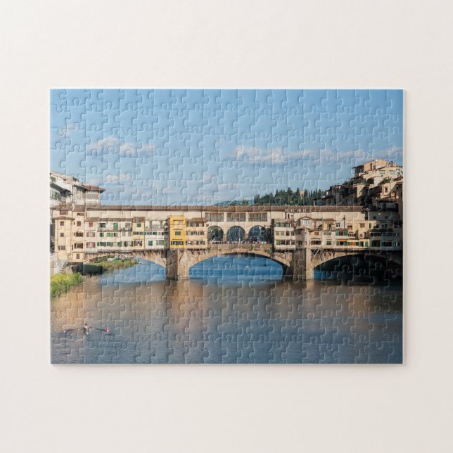 Ponte Vecchio old bridge - Florence, Italy Jigsaw Puzzle (Horizontal)