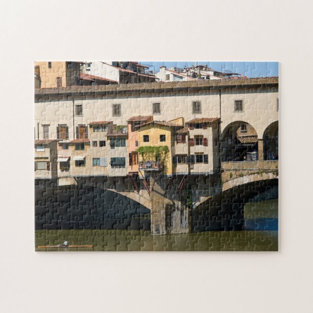 Ponte Vecchio old bridge - Florence, Italy Jigsaw Puzzle (Horizontal)
