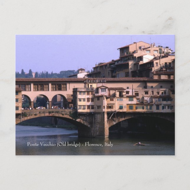 Ponte Vecchio (Old bridge) | Postcard (Front)