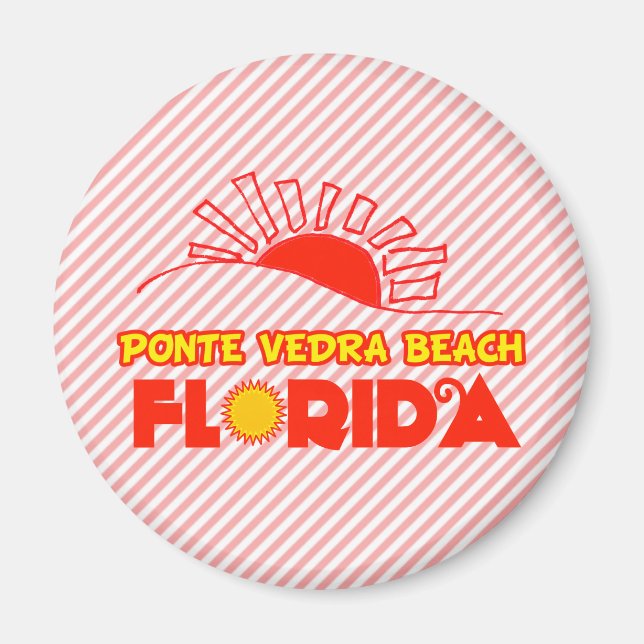 Ponte Vedra Beach, Florida Magnet (Front)