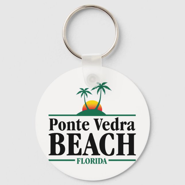 Ponte Vedra Beach Keychain (Front)