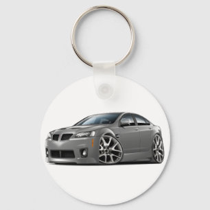 Pontiac G8 GXP Grey Car Keychain