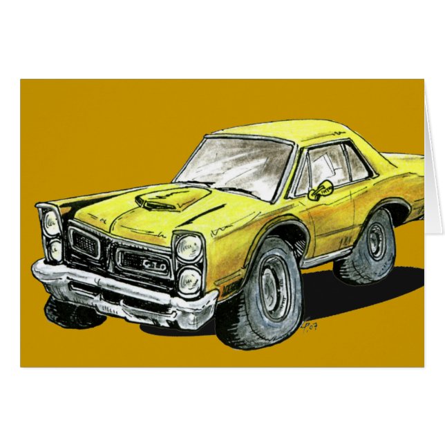 Pontiac GTO 1965 (Devant horizontal)