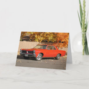 Pontiac GTO Card