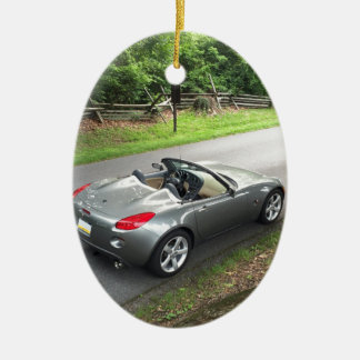 Pontiac Solstice Ceramic Ornament