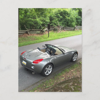 Pontiac Solstice Postcard