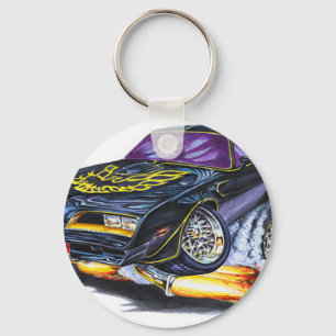 pontiac trans am art keychain