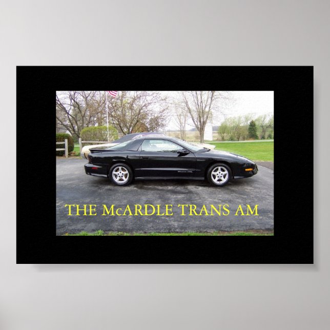 PONTIAC TRANS AM POSTER (Front)