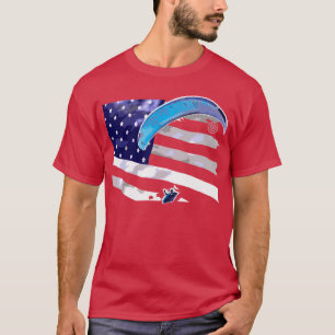 Pontocentral PARAGLIDING U.S.A T-Shirt