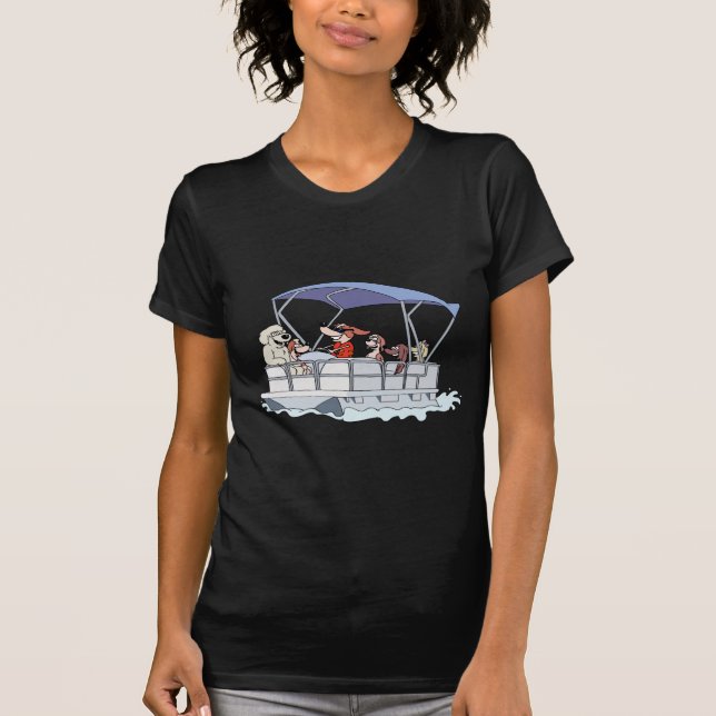Pontoon Boat T-Shirt (Front)