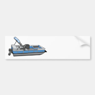pontoon fun bumper sticker
