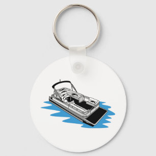 Pontoon Keychain
