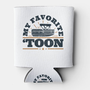 Pontoon My Favorite Tooon Can Cooler