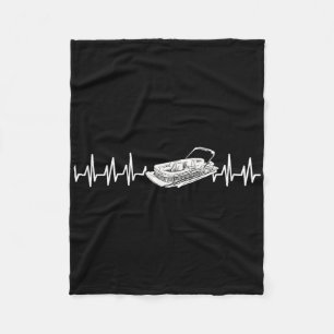 Pontoon Pontooning Pontoon Boat Lake Toon Pantoon  Fleece Blanket