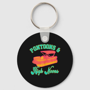 Pontoons And High Noons Keychain