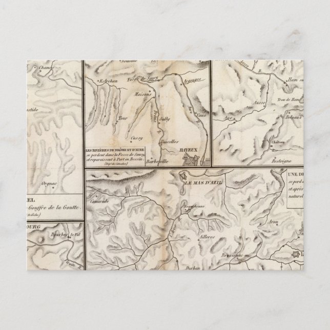 Ponts naturels postcard (Front)