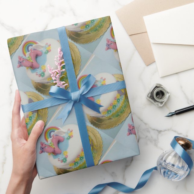 Pony cake 1 wrapping paper (Gifting)
