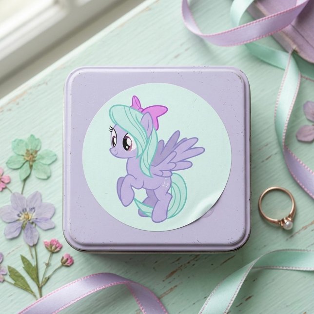 Pony Classic Round Sticker (Creator Uploaded)