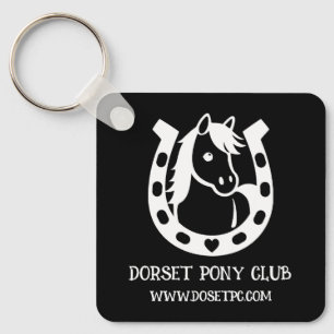 Pony Club Rider Keychain