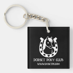 Pony Club Rider Keychain
