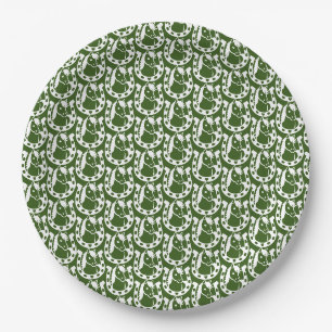 Pony Club Rider Paper Plate