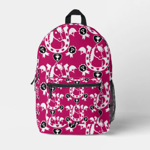 Pony Dressage Home Decor Printed Backpack