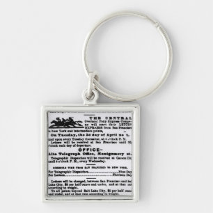 Pony Express, Nine Days Keychain