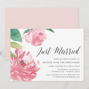 Pony florissant   Invitation de Mariage Brunch