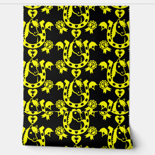 Pony Horsy Girls Home Decor Wallpaper