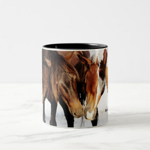Pony Love Two-Tone Coffee Mug