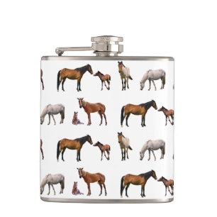 Pony Party Hip Flask (choose colour)