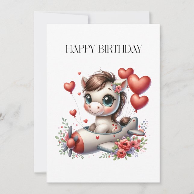 Pony Pilot Birthday (Front)