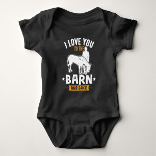 Pony rider Gift for equestrian lovers Baby Bodysuit