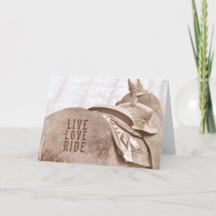 PONY UP Greeting Card